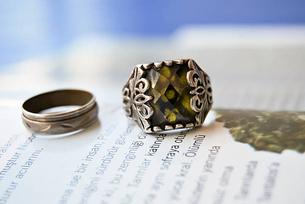 Step-by-step guide on wearing a signet ring alongside a wedding ring