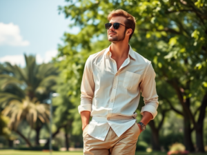 Men’s Light Fabrics: Choosing Between Linen and Cotton
